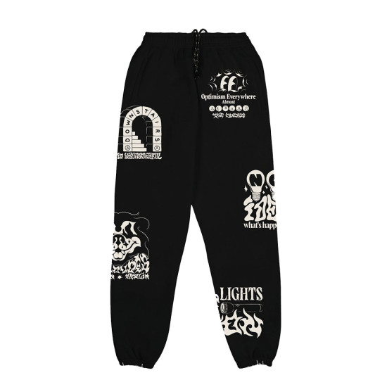 The Dudes Unisex παντελόνι Dark Side Premium Sweatpants
